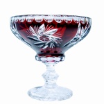 Rubinowa kryształowa Misa 16 Młynek
