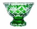 Emerald crystal fruit bowl 12 Pineapple 