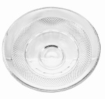 Crystal plate on a 30 cm checkered foot