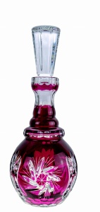 Lila kryształowa   karafka do wódki 400 ml  