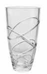  Kryształowy wazon 20 cm Elipsa
