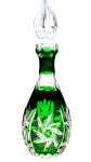 Emerald crystal wine decanter Grinder