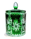 Emerald crystal Bomboniere Oliwka Mill