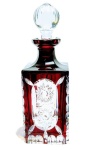 Rubinowa karafka do whisky THC