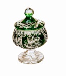Emerald crystal sugar bowl 8 cm Olive grinder