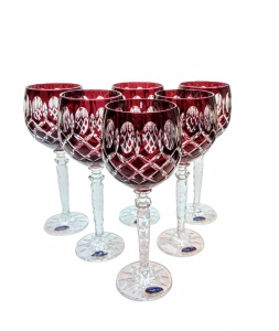 Ruby Crystal Rymers 280 ml Olivengitter 6 Stück