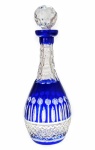 Cobalt Crystal Wine Decanter 700 ml French