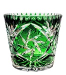 Emerald Crystal Champagne Bucket