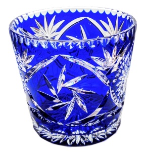 Kobaltowy kryształowy Kubeł na szampana