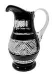 Czarny kryształowy dzbanek 1500 ml Krateczka 