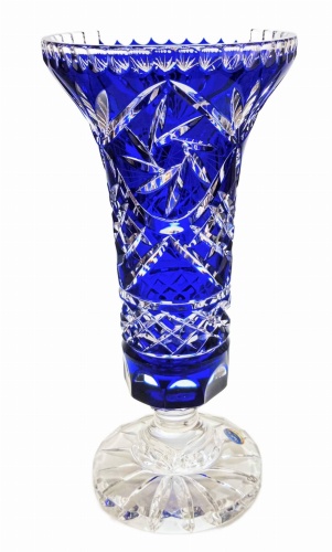 Cobalt vase