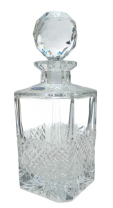 Luksusowa Karafka Kryształowa do Whisky – Klasyczny Szlif "Krateczka"