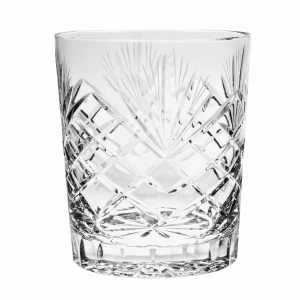 Kryształowe szklanki do whisky 280ml Ananas 6 sztuk