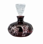 Decanter in cristallo di rubino Macinino per olive 150ml